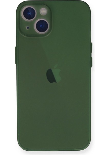 iPhone 14 Plus Kılıf Pp Ultra Ince Kapak - YEŞIL-(5796) - ME001W-517DS3