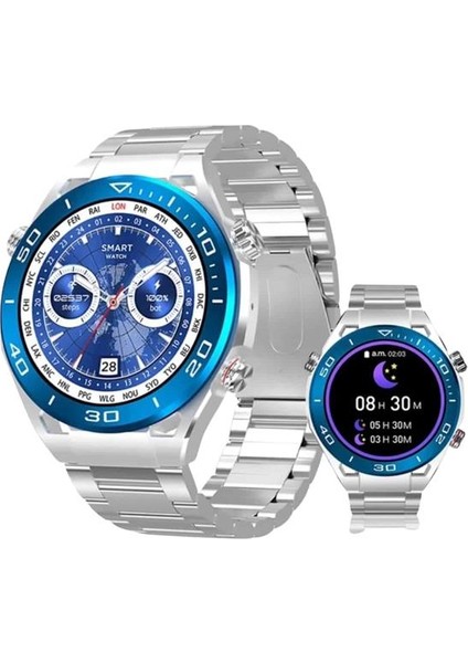 2025 Model Yuvarlak Ekran Android ve Ios Uyumlu Gps Takibi Yapabilen Akıllı Saat - ME001W-51VZI9 fırsatları