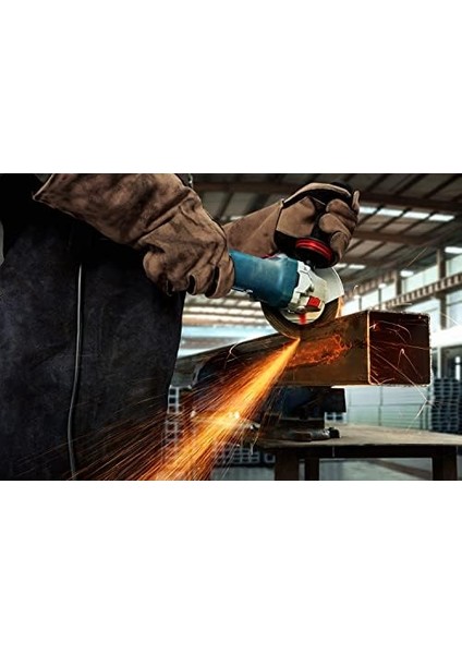 Professional Gws 12-125 S Avuç Taşlama Makinesi-Devir Ayarlı (1.200 W, Disk Çapı: 125 Mm, 2.800-11.000 Dev/dak)