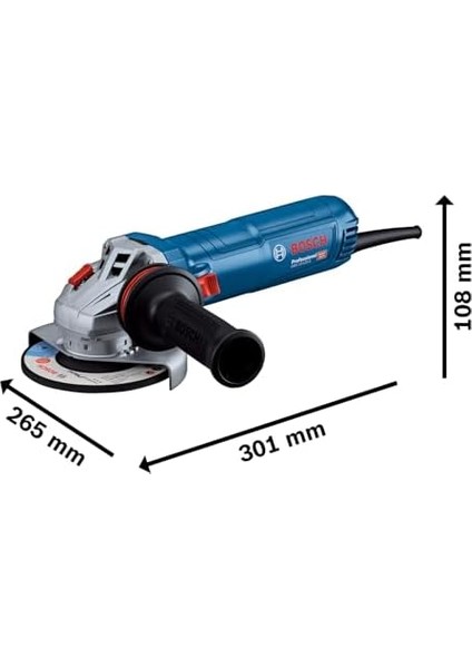 Professional Gws 12-125 S Avuç Taşlama Makinesi-Devir Ayarlı (1.200 W, Disk Çapı: 125 Mm, 2.800-11.000 Dev/dak) modelleri