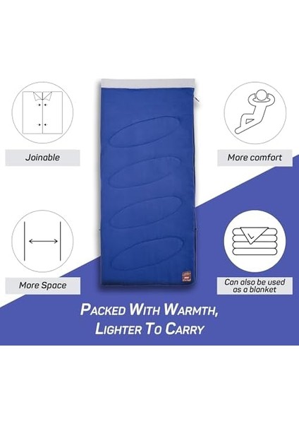 Uyku Tulumu, Hafif Yazlık Uyku Tulumu - 205 x 85 - L, 1.67 Kg, -2 Uyku Tulumu