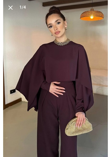 Cool Premium Pelerinli Şık Takım Tulum modelleri