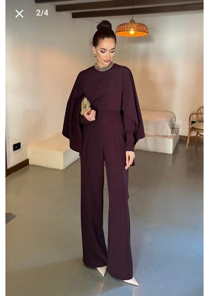 Cool Premium Pelerinli Şık Takım Tulum fırsatları