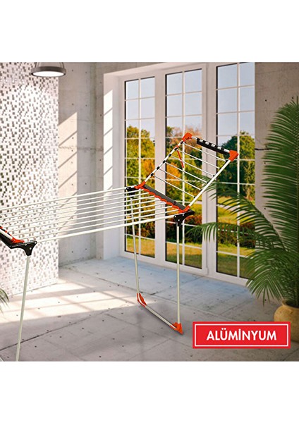 Show Lüx Alüminyum Çamaşır Kurutma Askısı MM080