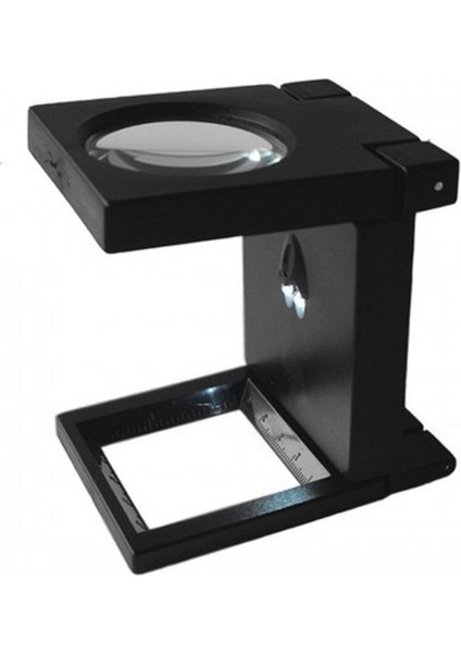 Katlanır Plastık LED Işıklı Test Cıhazı Büyüteç 2.5X90MM fırsatları