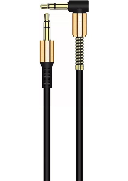 Metal Başlık Tpe 1 mt Aux Ses Kablosu A2