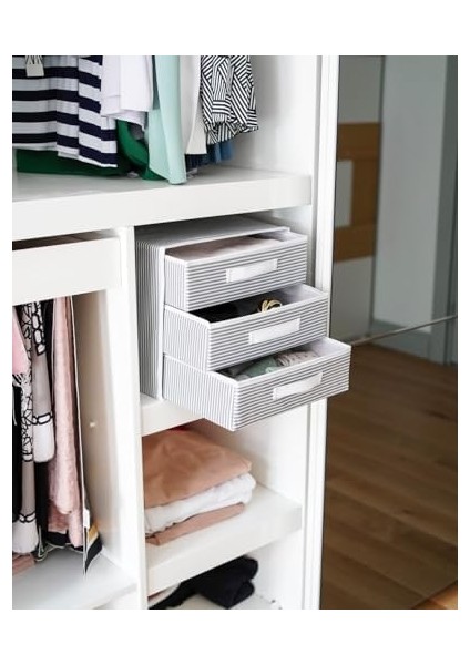 3 Bölmeli Katlanabilir Çekmece Raf Düzenleyici Organizer modelleri