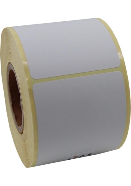 Hazır Al Hızlı Al Eko Termal Etiket 57MM x 70MM Ruloda 500 Adet 40MM Çapında Direk Termal Transfer Etiketi