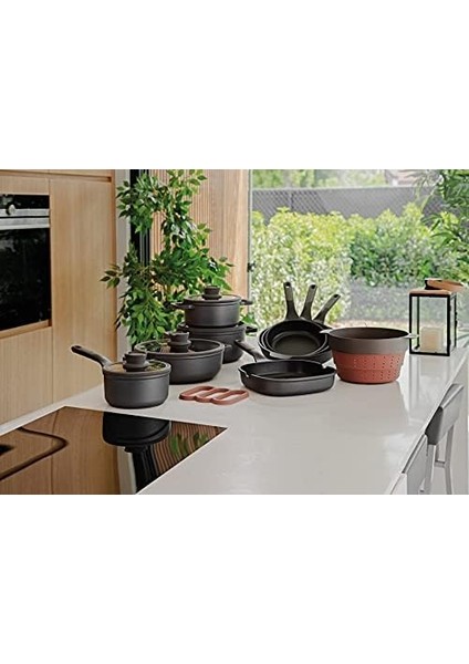 Leo Stone Yapışmaz Alüminyum Döküm Kızartma Tavası 28 cm