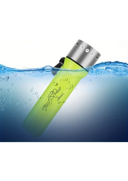 IP67 Su Geçirmez Dalış El Feneri - Güçlü LED | 50M Su Altı Kullanım, Kamp & Dalış Için