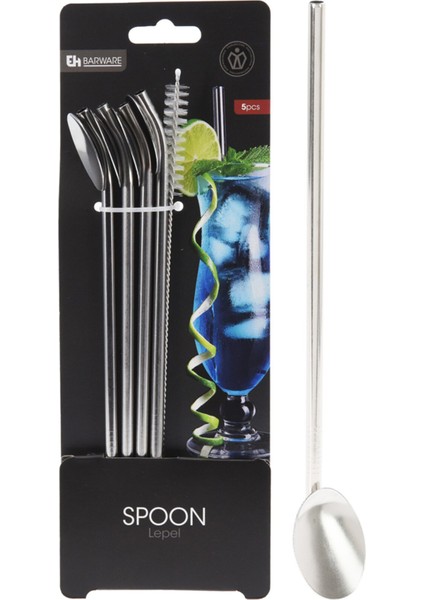 Kaşıklı Pipet Seti 5 Parça