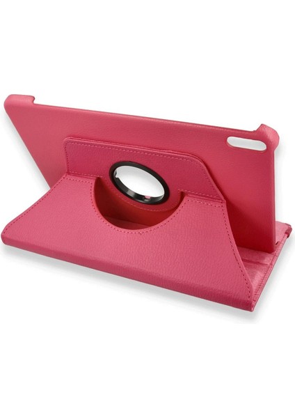 Huawei Honor Pad X8A Kılıf 360 Tablet Deri Kılıf - PEMBE-(5796) - BI001V-4YF3B8