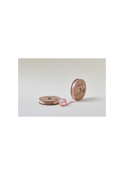 Biye Saten Katlı 097 Pudra 2 cm 25 Metre %100 Polyester