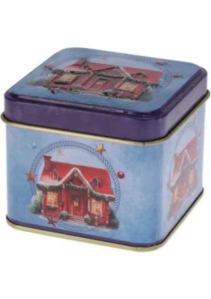 Saklama Kutusu Noel Tasarımlı