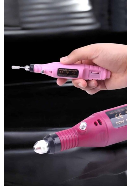 Protez Tırnak Manikür ve Pedikür Seti Elektrikli - ME001W-51MXY4 fırsatları