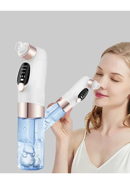 Vakum Teknolojili Siyah Nokta Temizleyici – Cilt Tonu Eşitleyen Masajlı Cilt Bak - ME001W-51TOK fırsatları