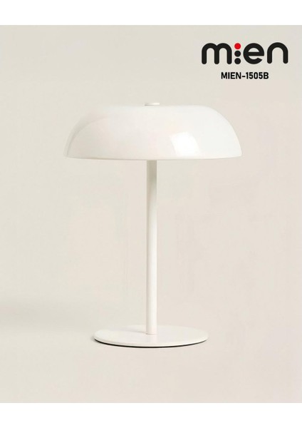 Krem Şarjlı LED Masa Lambası & Abajur