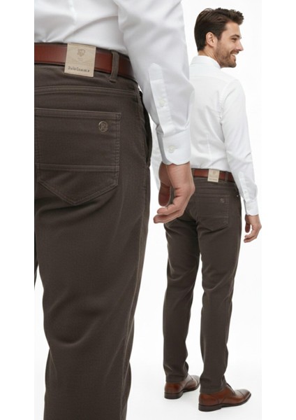 Erkek Regular Fit 5 Cep Kadife Pantolon 320 BGL-ST05054 indirimleri