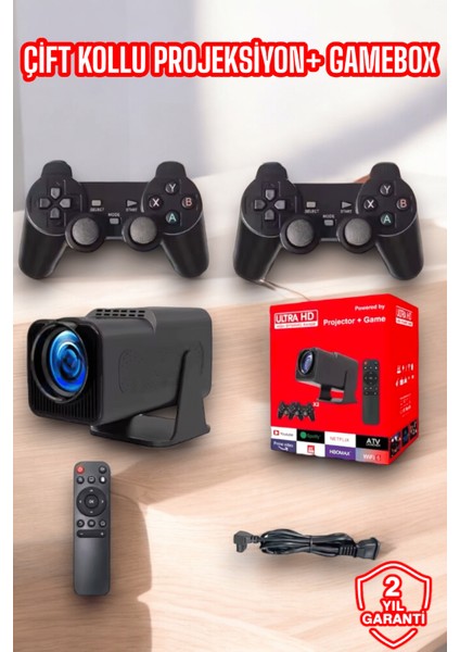 2000+ Oyun ve Popüler Uygulama Destekli Çok Fonksiyonlu Projeksiyon - BI001V-4YX440