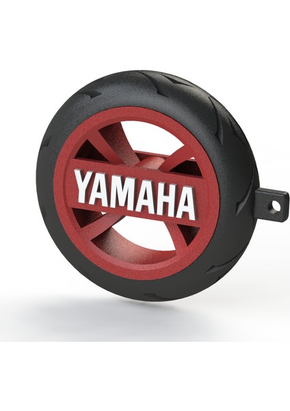 Yamaha Logolu Özel Tasarım Lastik Detaylı Motosiklet Anahtarlığı Kırmızı / Mavi Renk Seçenekleriyle fiyatları