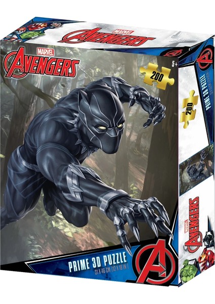 Prime 3D - Wakanda Forever 200 Parça Puzzle 33062 modelleri