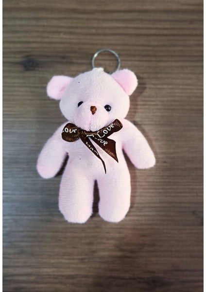 Peluş Ayıcık Anahtarlık ve Çanta Süsü Hediyelik (12CM Boy)