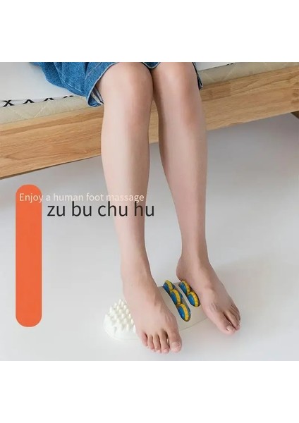 Masaj Mat Masaj Aleti 3D Shiatsu Rulo Ayak Masajı Rulo Ayak Rulo Tekerlek Akupunktur Noktası fırsatları