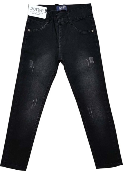 431138 Klasik Erkek Kot 6Y,7Y,8Y,9Y,10Y,11Y,12Y - Siyah - 5-6 Yaş - BSK41X00011127-SİYAH-5-6 Yaş