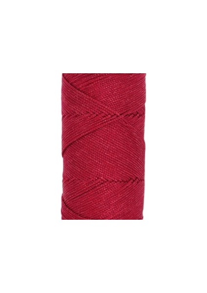 Makrome Ipi 3mm Polyester Kırmızı