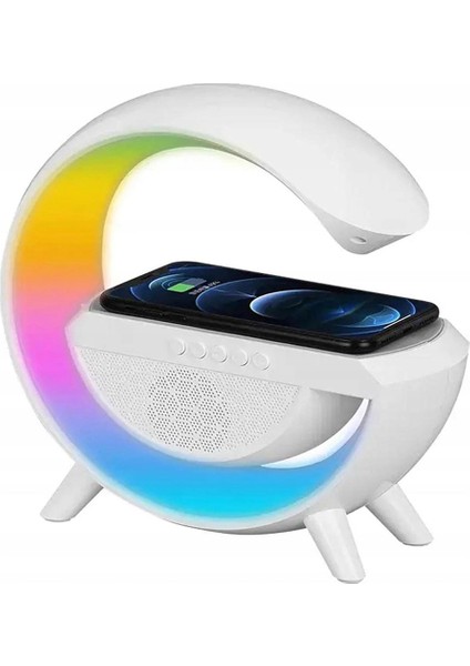 Kablosuz Şarjlı 7 Renkli Taşınabilir Hoparlör BT2301