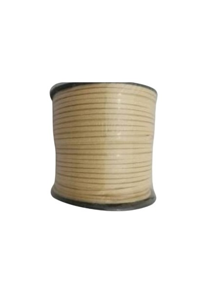 Güderi Ip 1 mm Krem 5 Metre