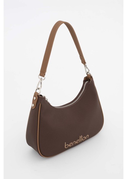 Benetton Kadın Kol Çantası Kahve-Camel BNT1690