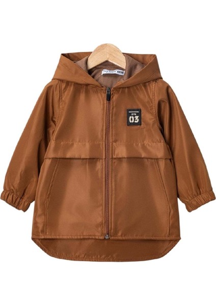 438405 Armalı Erkek Çocuk Yağmurluk 2/9 Yaş - Kahve - 2-3 Yaş