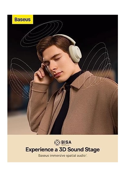 D05 Bluetooth Headphone- Kremsi Beyaz modelleri