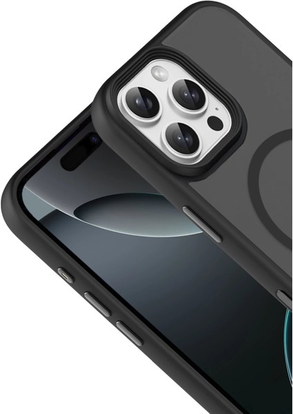 Apple iPhone 16 Pro Max Megane Magsafe Kapak - Siyah fiyatları