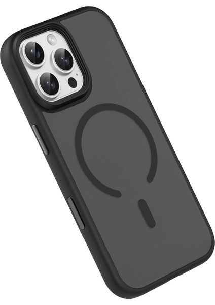 Apple iPhone 16 Pro Max Megane Magsafe Kapak - Siyah fırsatları