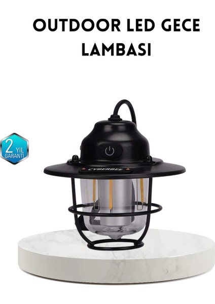 Outdoor Retro Kamp Işığı Uzun Ömürlü Pil Taşınabilir Suya Dayanıklı - ME001W-51UMX0