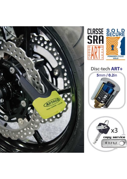 69X S.r.a. Sınıfı Monoblok Çok Amaçlı U Kilit modelleri