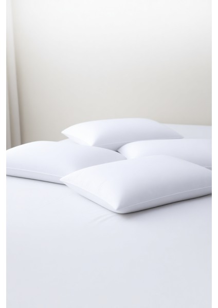 Beyaz Desenli Bamboo Yastık (50X70) 4 Adet fiyatları