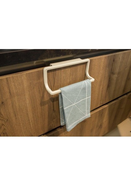 Mutfak Banyo Havlu Askısı-Bej
