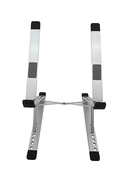 Kaliteli Tok Alüminyum Dizüstü Bilgisayar Notebook Standı Yüksekliği Ayarlanabilir 30CM Maksimum Yükseklik Stand Taşınabilir Yükseltici MacBook Uyumlu Tüm Dizüstü Bilgisayar 10-16 Inç N8