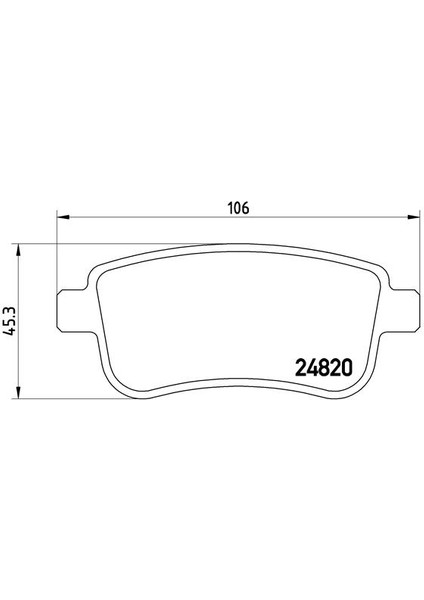 Sangsın SP1839 Arka Fren Balatası Fluence 09> Megane Iıı 09> Megane Iv 15> Scenıc Iıı 09> Clıo V 19> Captur Iı 20> 1.0 Tce 1.2 Tce 1.3 Tce 1.5 Dcı 1.6 Sce 440603734R 440603558R-440604694R-440601416R