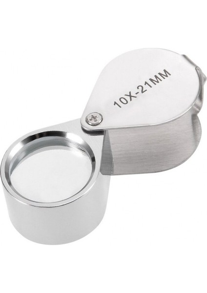 10X21 Full Çelik Kaplı Büyüteç Lüp