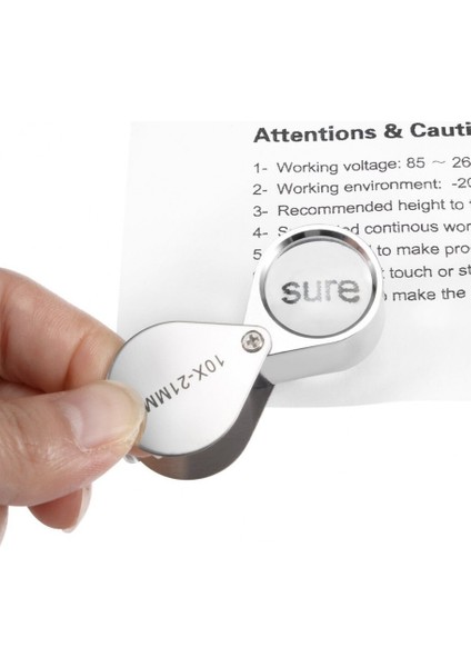 10X21 Full Çelik Kaplı Büyüteç Lüp fiyatları