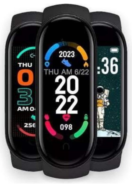 Akıllı Uyumlu Bileklik M6 Adımsayar Spor Modları Çağrı Görme Türkçe Menü - BI001V-4YXZ30 fırsatları