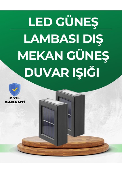 Şeffaf Abajurlu Duvar Tipi Solar Işık - BI001V-4Z02O6