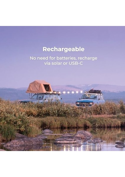 Solar Dize Işıkları + Çıkarılabilir Güç Ünitesi: 13,4 Metre modelleri