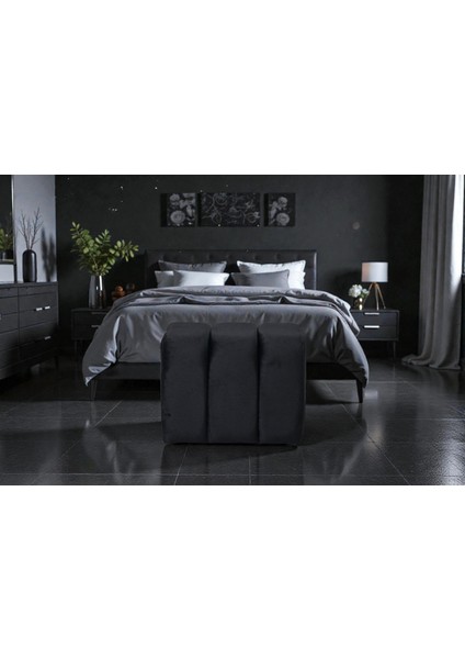 Yarmalı LEGO Puff – Makyaj Masası Pufu -Dekoratif Ayak Uzatma Pufu