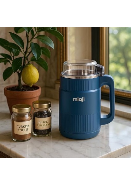 Mio CG34 500W Paslanmaz Çelik Bıçak Kompakt Baharat ve Kahve Öğütücü Mavi fiyatları