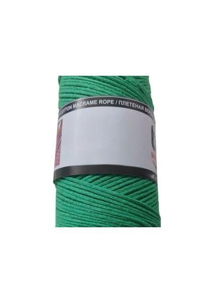 Pamuk Makrome 2 mm Yeşil